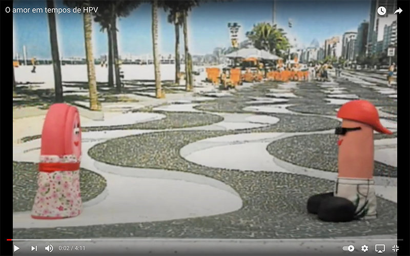Vídeo “O amor em tempos de HPV” é relançado com audiodescrição
