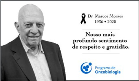 Falece Dr. Marcos Moraes, um dos idealizadores do Programa de Oncobiologia da UFRJ