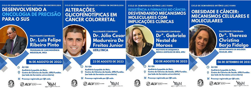 Ciclo de Seminários Antônio Luiz Vianna em Oncobiologia