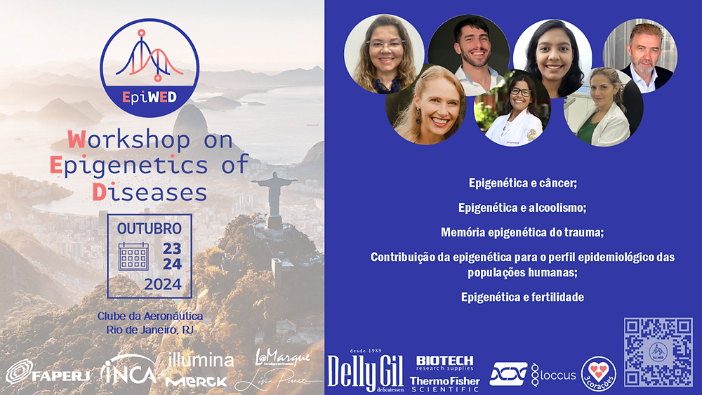 I Workshop sobre Epigenética de Doenças está chegando!