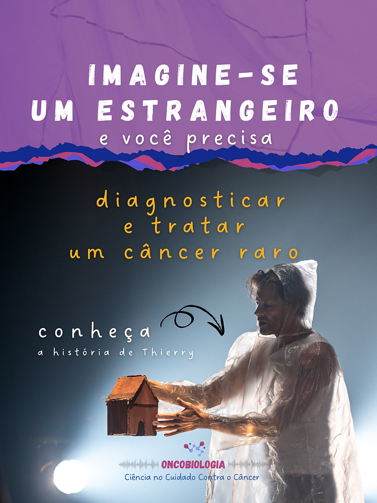 Entrevista na Rádio UFRJ: conheça a história de Thierry, artista belga tratado no SUS de um câncer raro