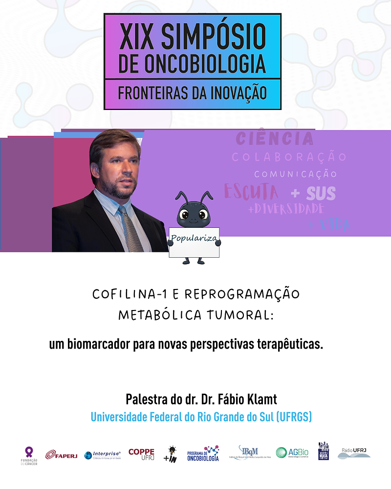 Cofilina-1 como um hub tumoral: caracterização do seu papel na reprogramação metabólica em adenocarcinomas pulmonares